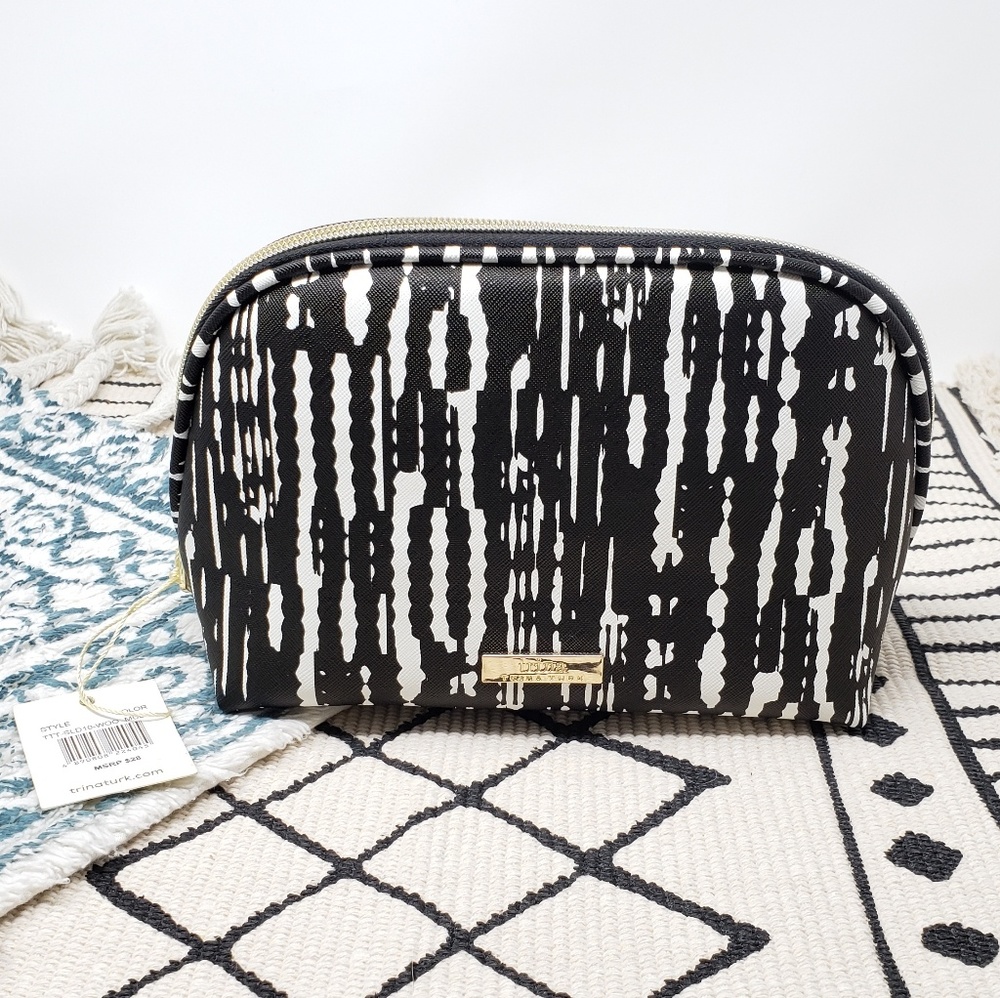 TRINA TURK Makeup Cosmetic Bag NWT